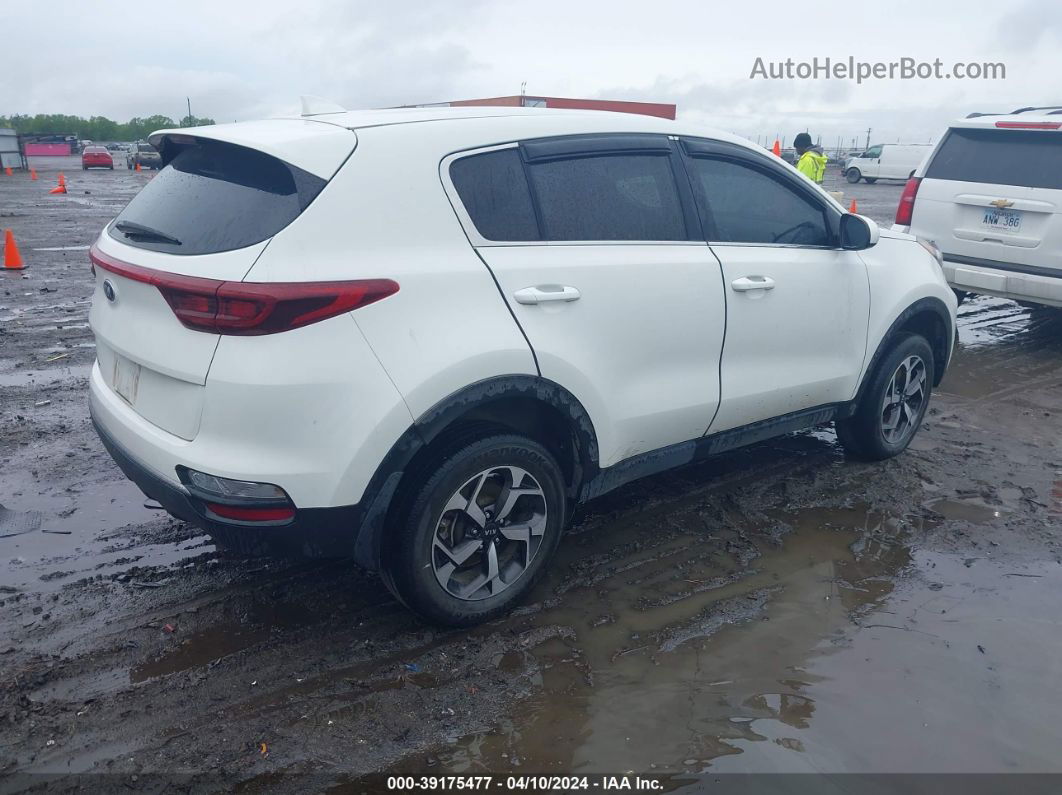 2020 Kia Sportage Lx White vin: KNDPM3AC0L7813654