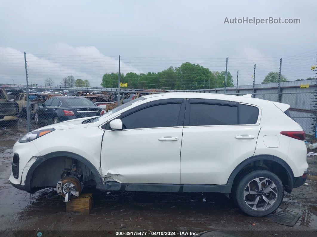 2020 Kia Sportage Lx White vin: KNDPM3AC0L7813654