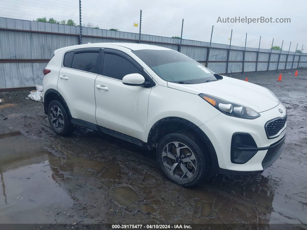 2020 Kia Sportage Lx White vin: KNDPM3AC0L7813654