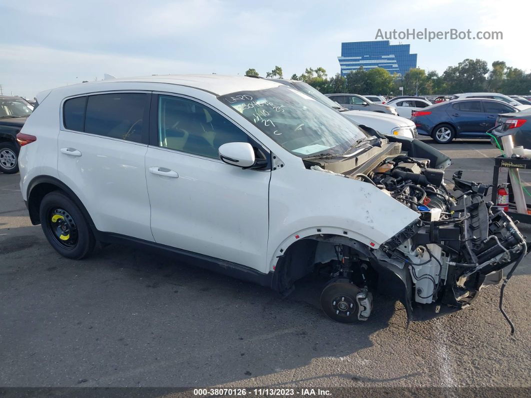 2020 Kia Sportage Lx White vin: KNDPM3AC0L7824136