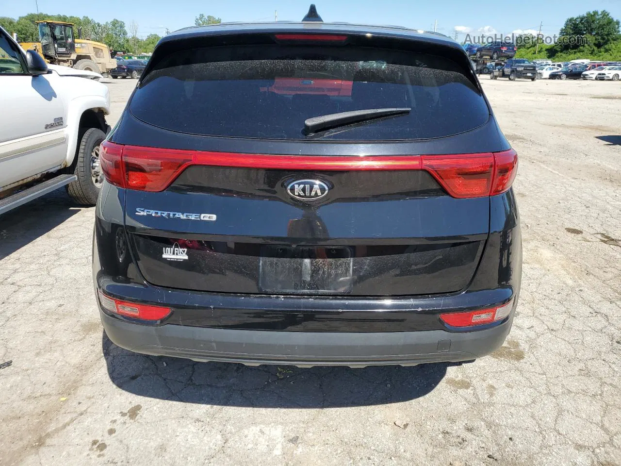 2017 Kia Sportage Lx Black vin: KNDPM3AC1H7136704