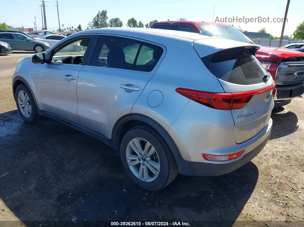 2017 Kia Sportage Lx Silver vin: KNDPM3AC1H7139991