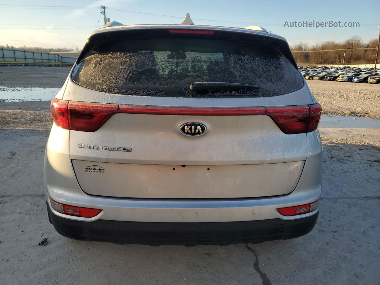 2017 Kia Sportage Lx Серебряный vin: KNDPM3AC1H7218657