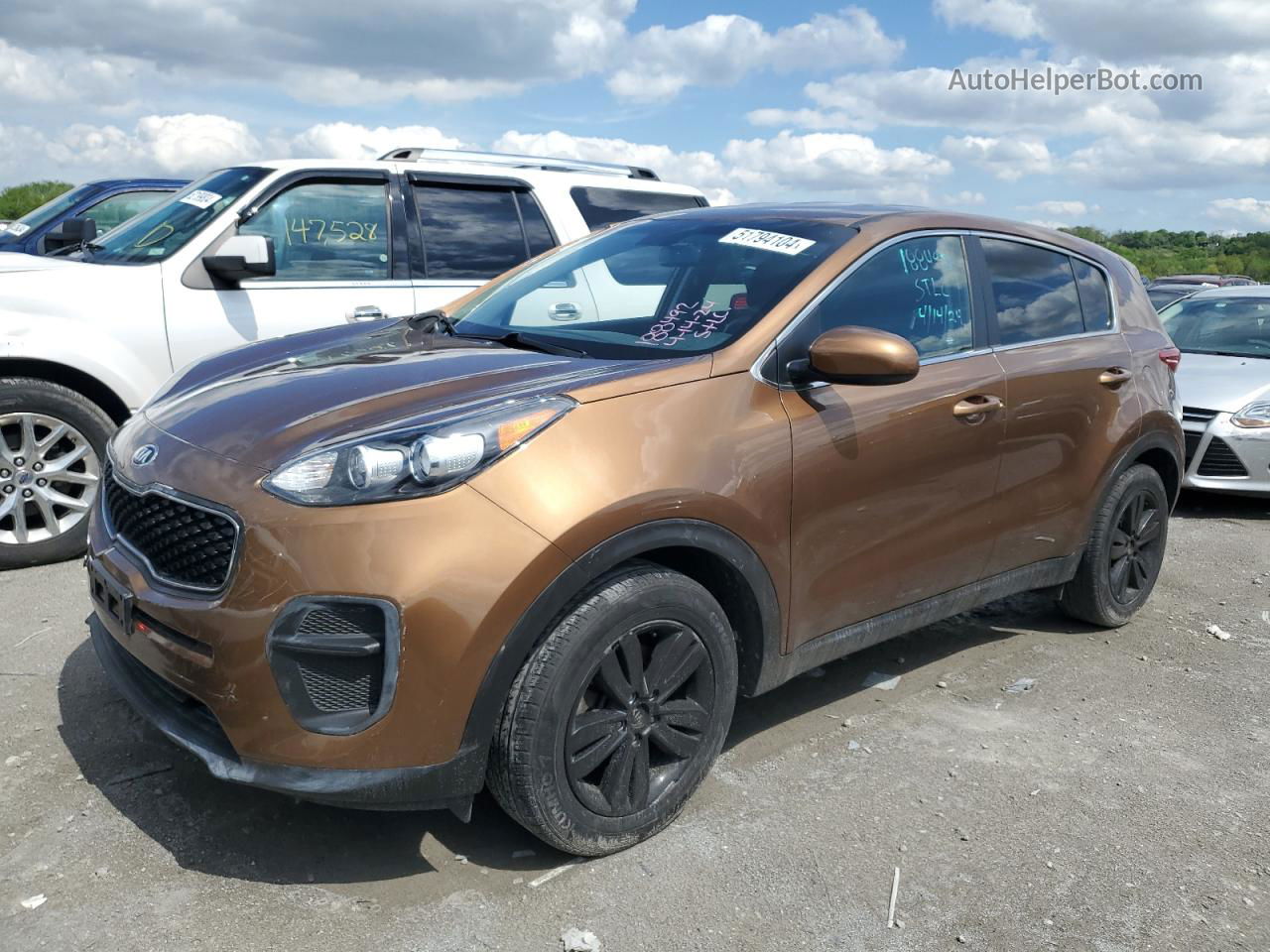 2017 Kia Sportage Lx Tan vin: KNDPM3AC1H7233305