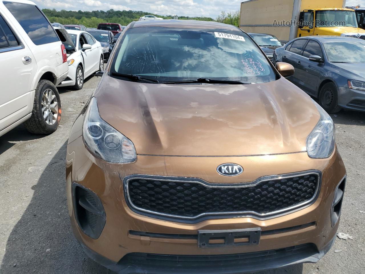 2017 Kia Sportage Lx Tan vin: KNDPM3AC1H7233305