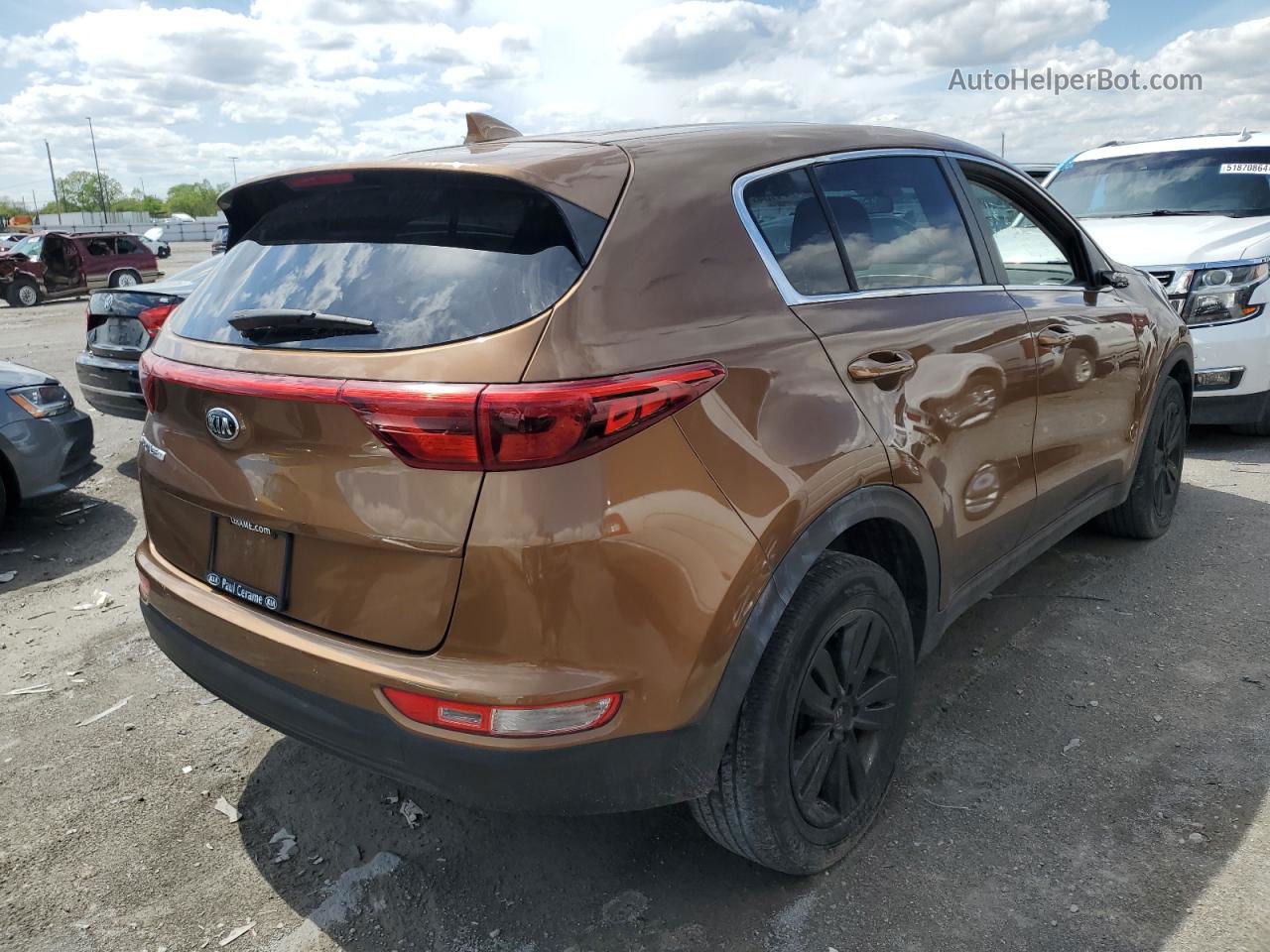 2017 Kia Sportage Lx Tan vin: KNDPM3AC1H7233305