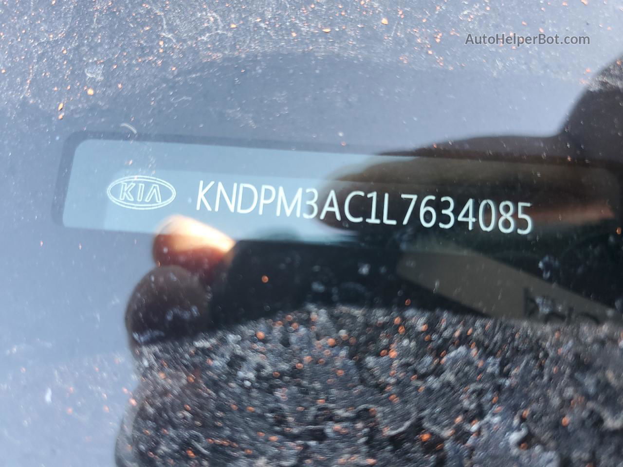 2020 Kia Sportage Lx Blue vin: KNDPM3AC1L7634085