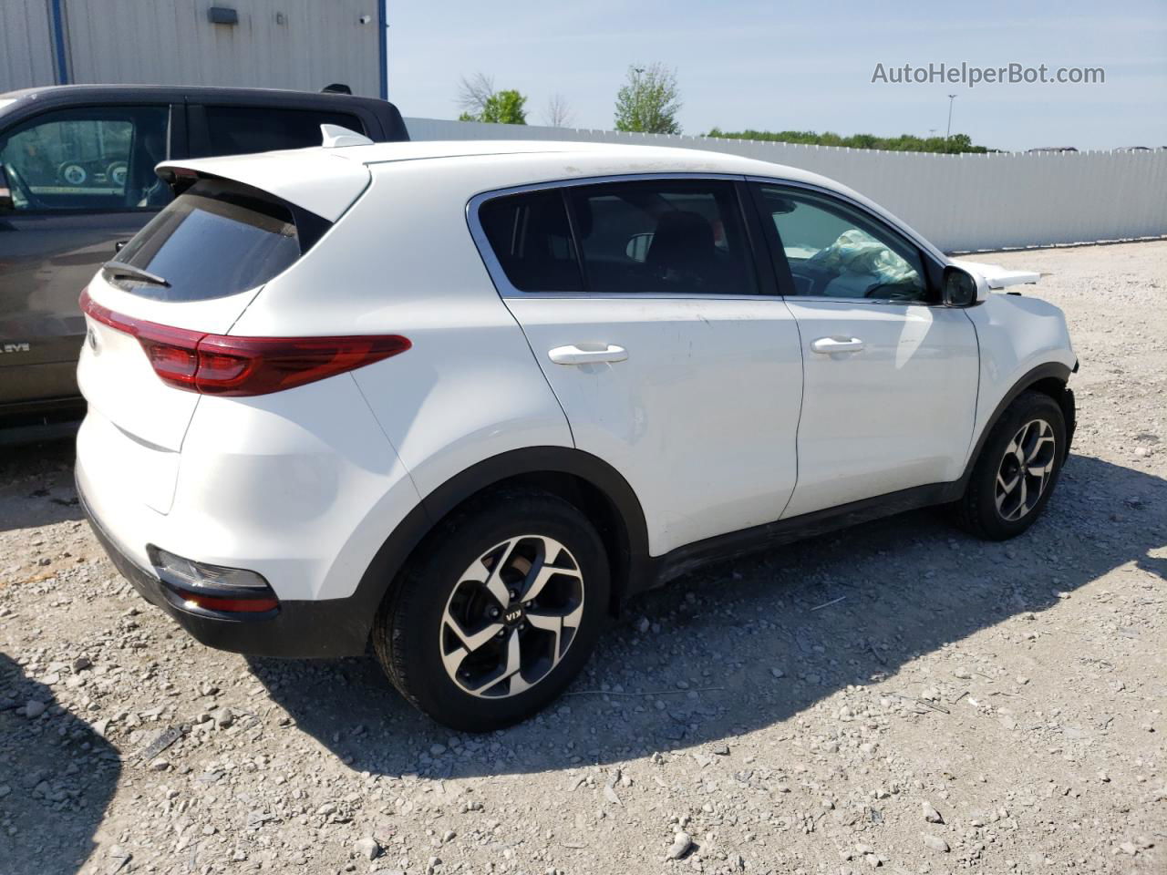 2020 Kia Sportage Lx Белый vin: KNDPM3AC1L7732890