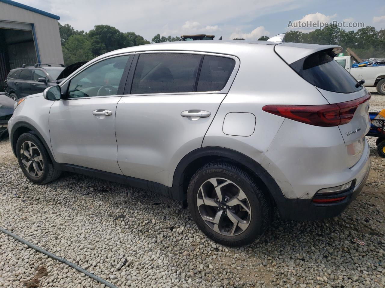 2020 Kia Sportage Lx Silver vin: KNDPM3AC1L7777392