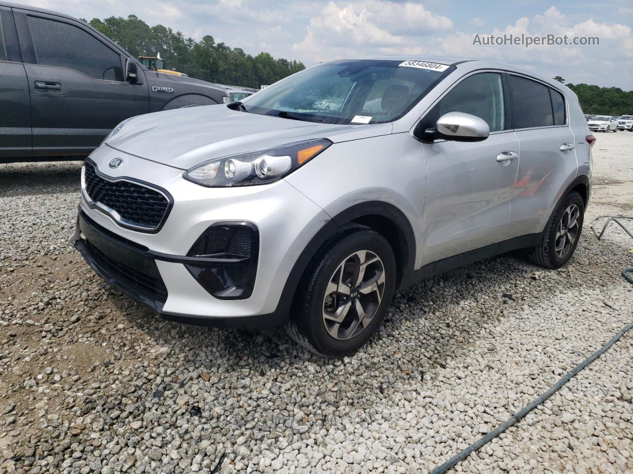 2020 Kia Sportage Lx Silver vin: KNDPM3AC1L7777392