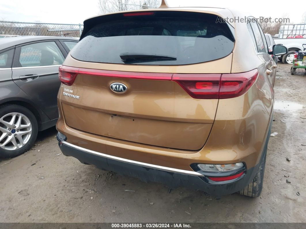 2020 Kia Sportage Lx Коричневый vin: KNDPM3AC1L7798341