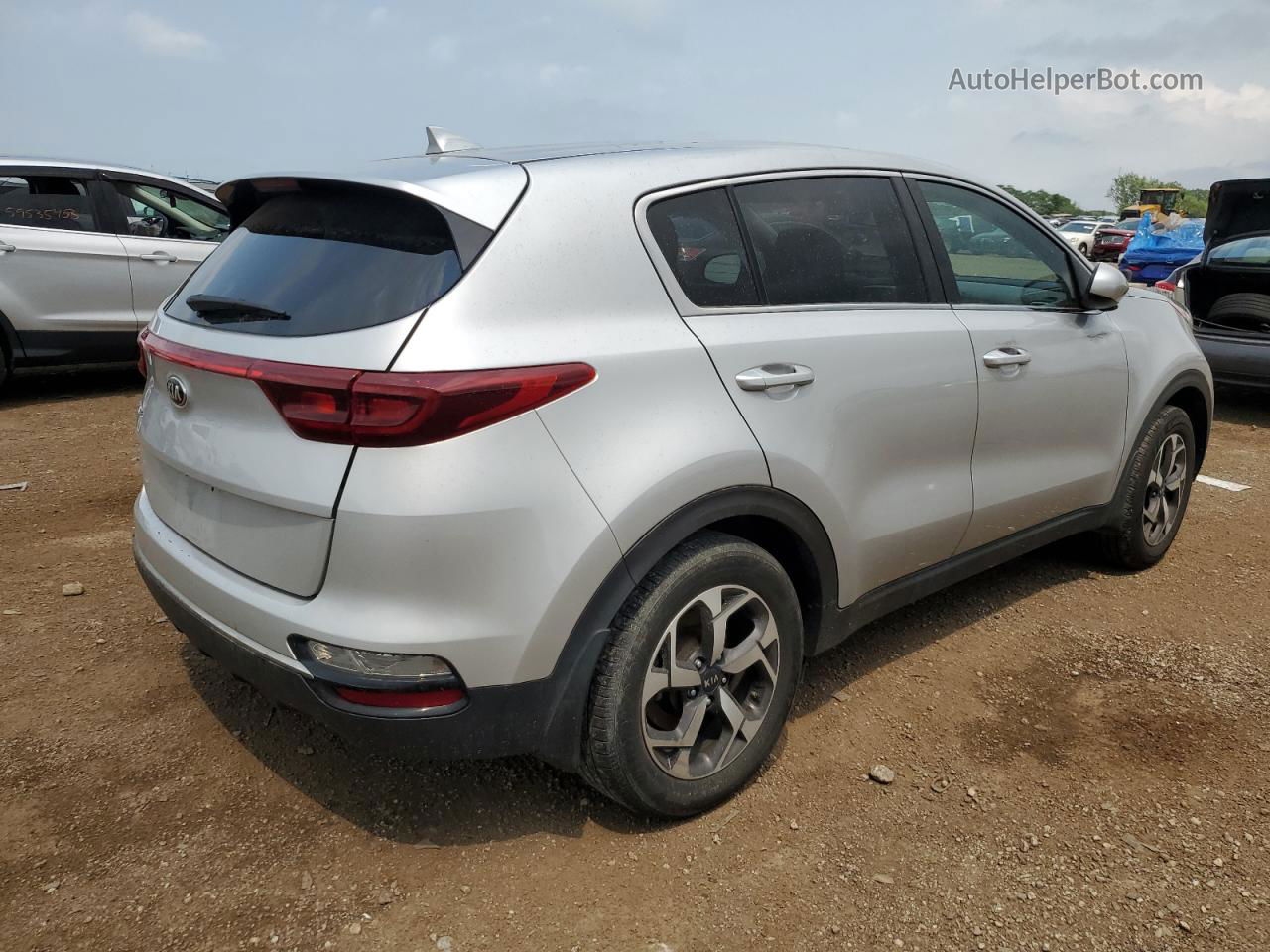 2020 Kia Sportage Lx Серебряный vin: KNDPM3AC1L7807961