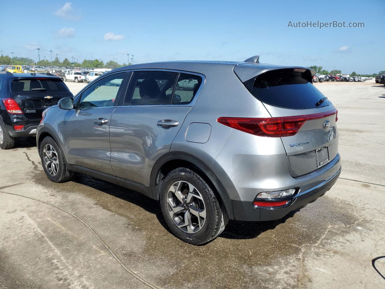 2020 Kia Sportage Lx Silver vin: KNDPM3AC1L7810844