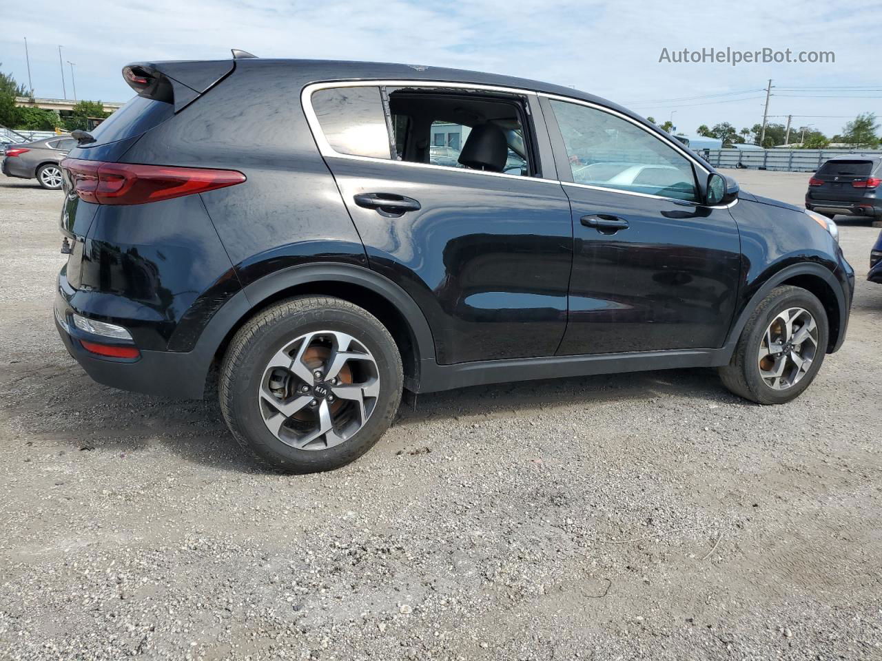 2020 Kia Sportage Lx Black vin: KNDPM3AC1L7825215