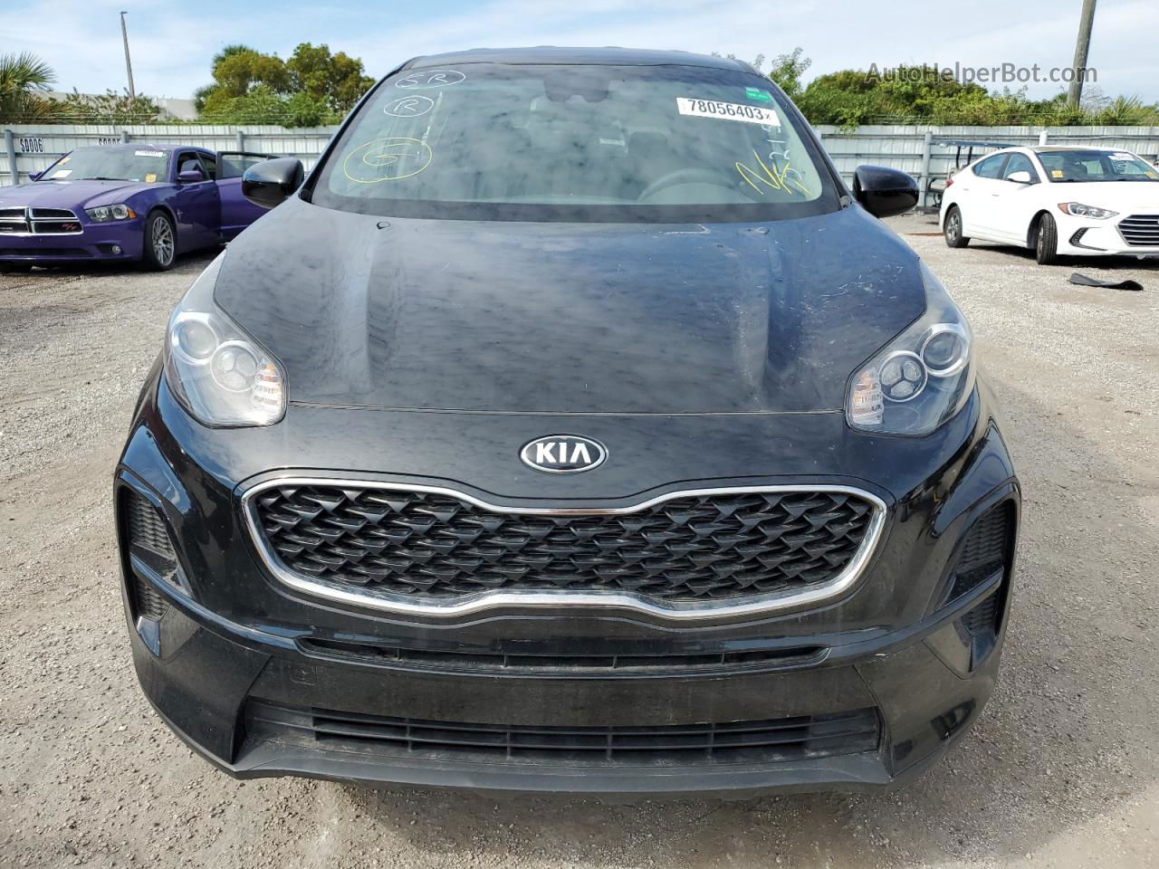 2020 Kia Sportage Lx Black vin: KNDPM3AC1L7825215