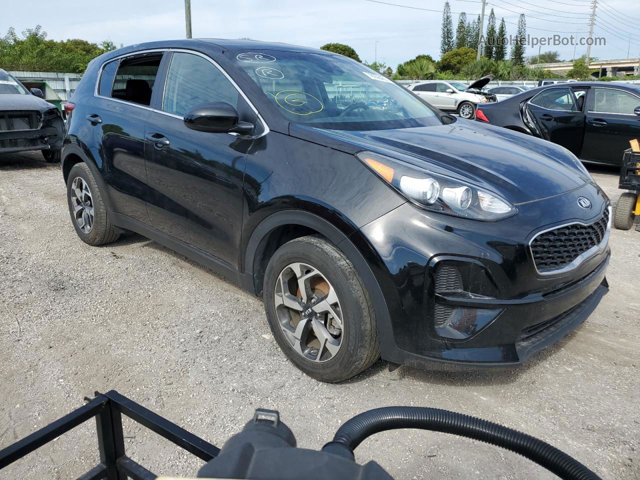 2020 Kia Sportage Lx Black vin: KNDPM3AC1L7825215