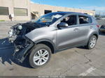 2017 Kia Sportage Lx Gray vin: KNDPM3AC2H7047420