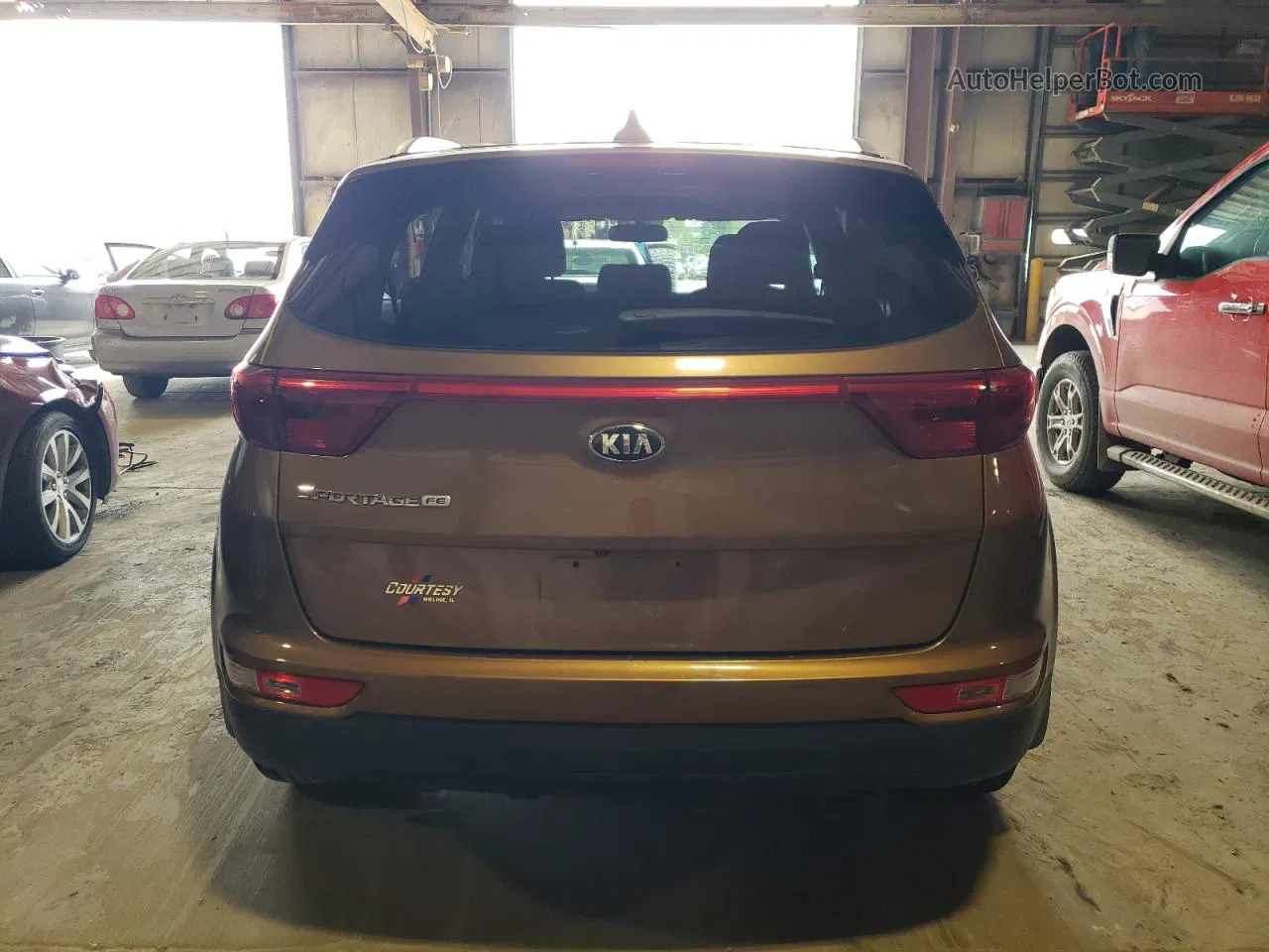 2017 Kia Sportage Lx Tan vin: KNDPM3AC2H7066016