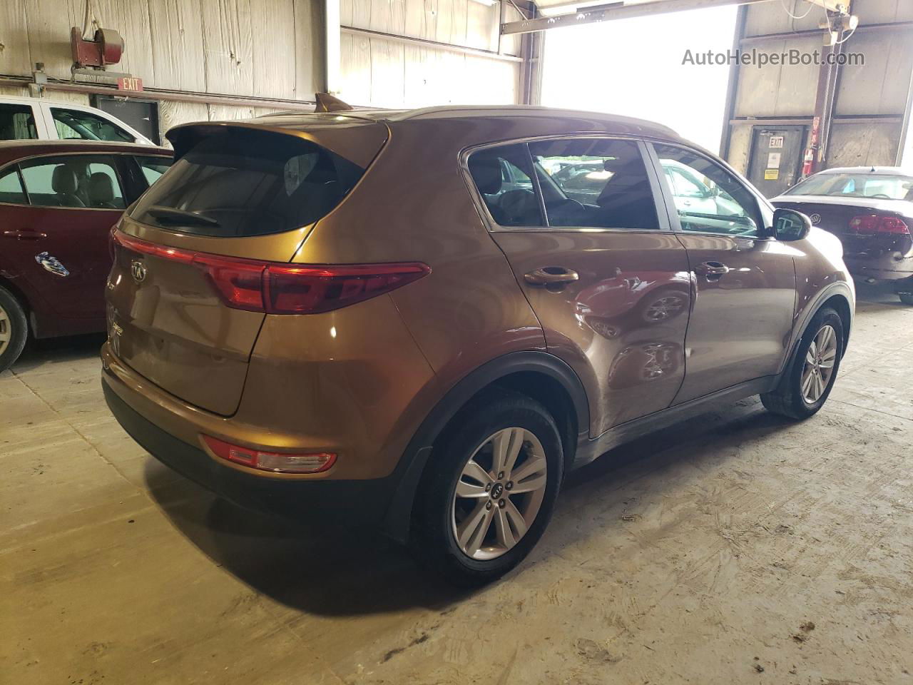 2017 Kia Sportage Lx Tan vin: KNDPM3AC2H7066016