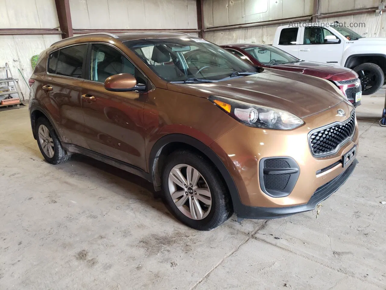 2017 Kia Sportage Lx Tan vin: KNDPM3AC2H7066016