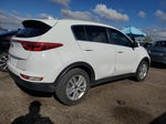 2017 Kia Sportage Lx White vin: KNDPM3AC2H7170926