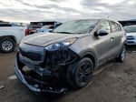 2017 Kia Sportage Lx Gray vin: KNDPM3AC2H7183773