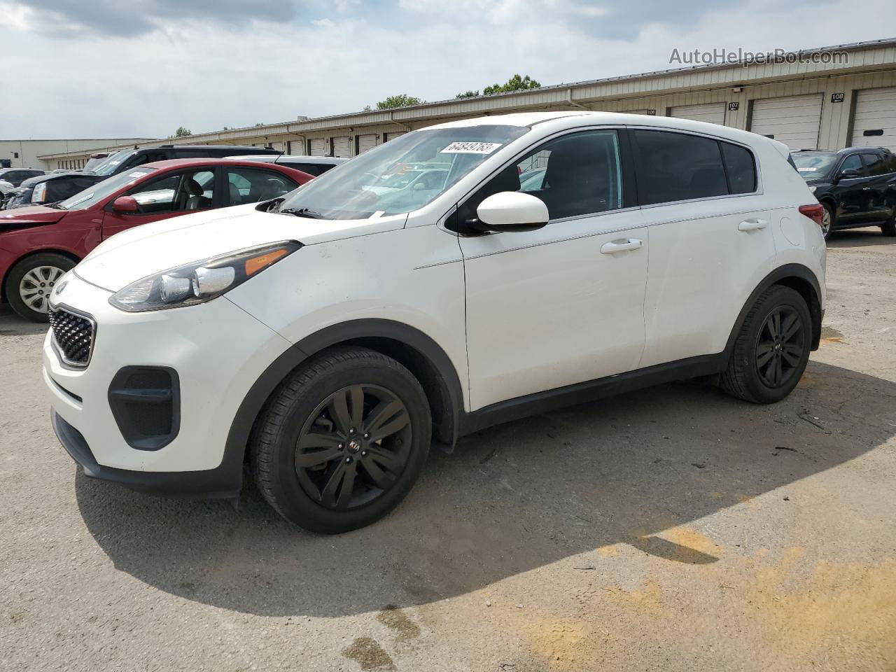 2017 Kia Sportage Lx White vin: KNDPM3AC2H7209613