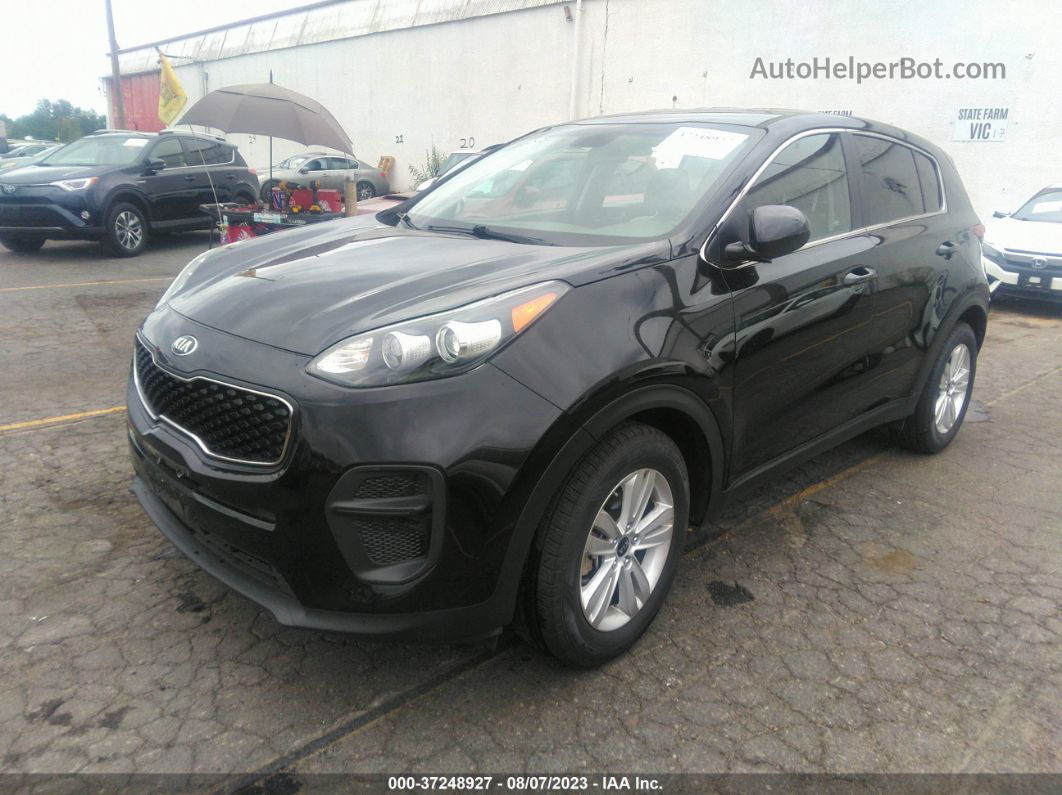 2017 Kia Sportage Lx Black vin: KNDPM3AC2H7210258