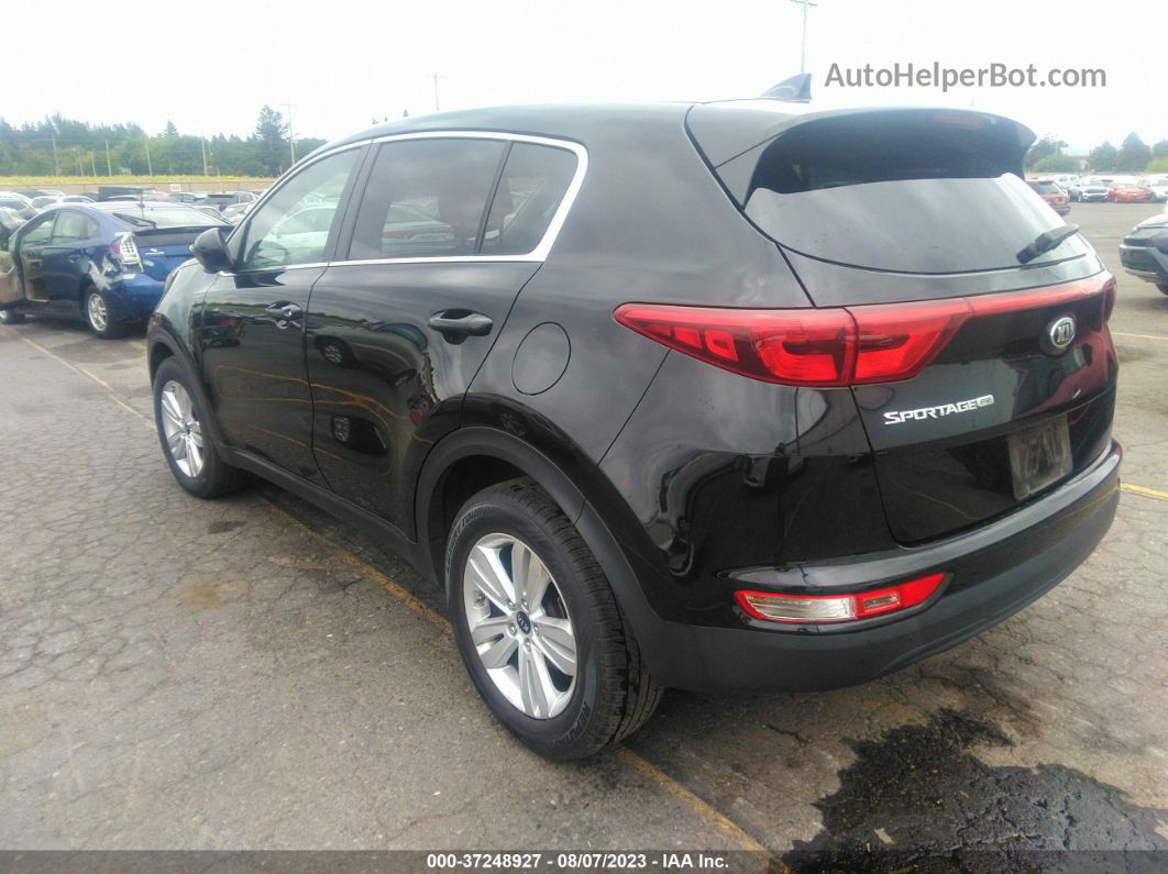 2017 Kia Sportage Lx Black vin: KNDPM3AC2H7210258