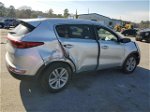 2017 Kia Sportage Lx Серебряный vin: KNDPM3AC2H7240490