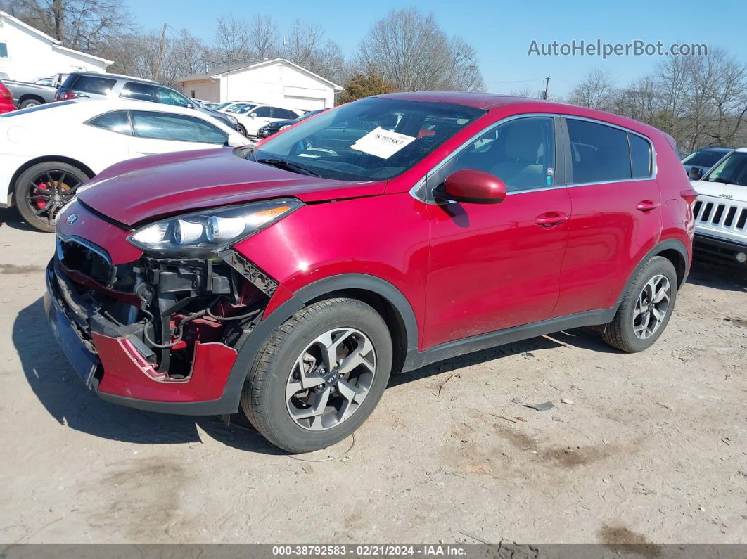 2020 Kia Sportage Lx Red vin: KNDPM3AC2L7631017