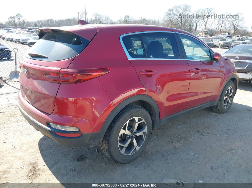 2020 Kia Sportage Lx Red vin: KNDPM3AC2L7631017