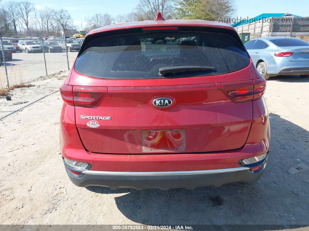 2020 Kia Sportage Lx Red vin: KNDPM3AC2L7631017