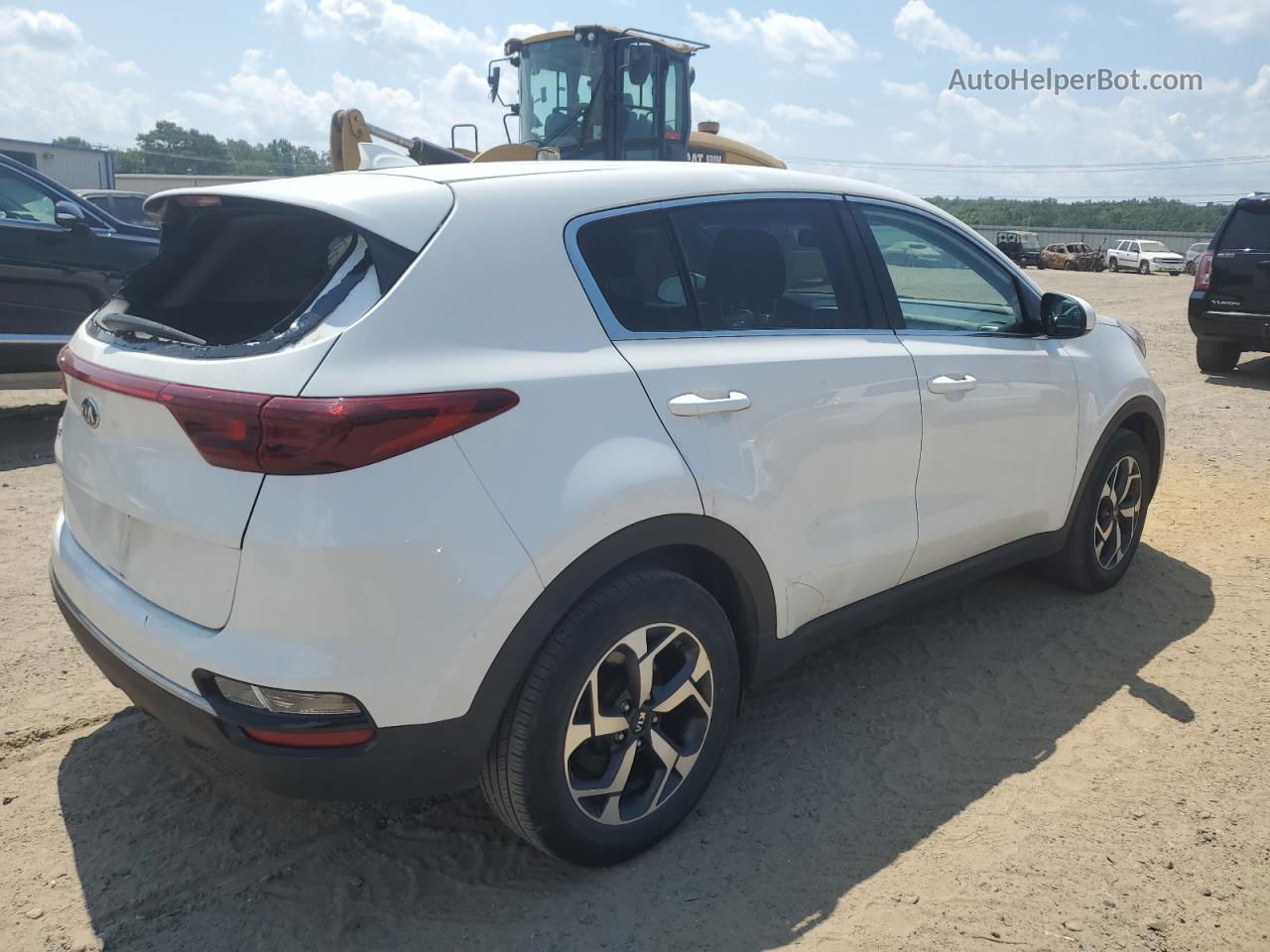 2020 Kia Sportage Lx Белый vin: KNDPM3AC2L7635875