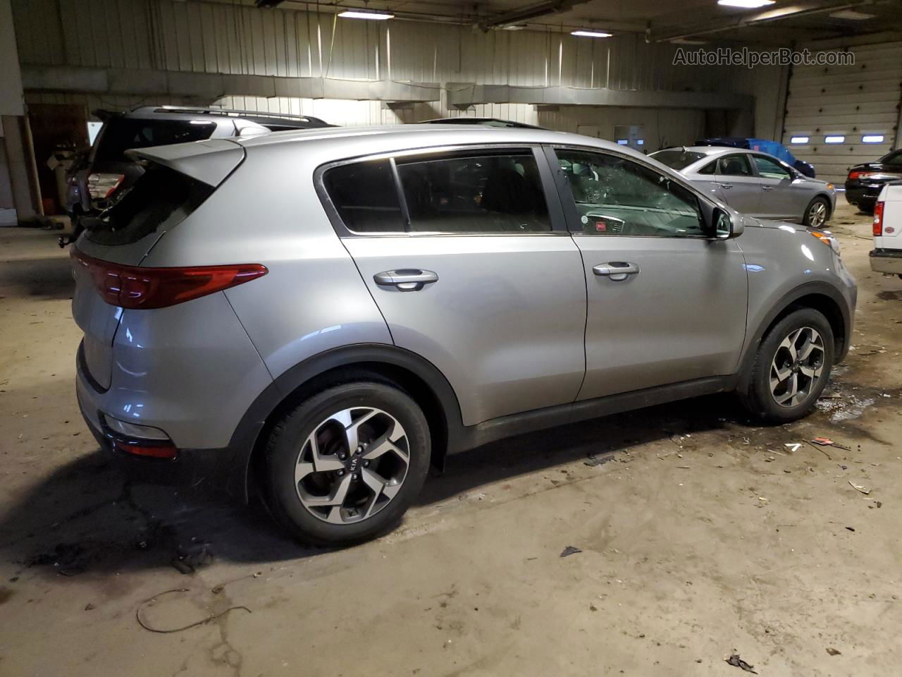 2020 Kia Sportage Lx Gray vin: KNDPM3AC2L7640431