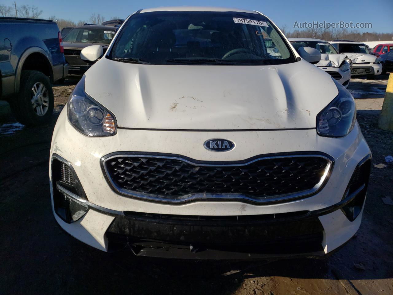 2020 Kia Sportage Lx Белый vin: KNDPM3AC2L7712938