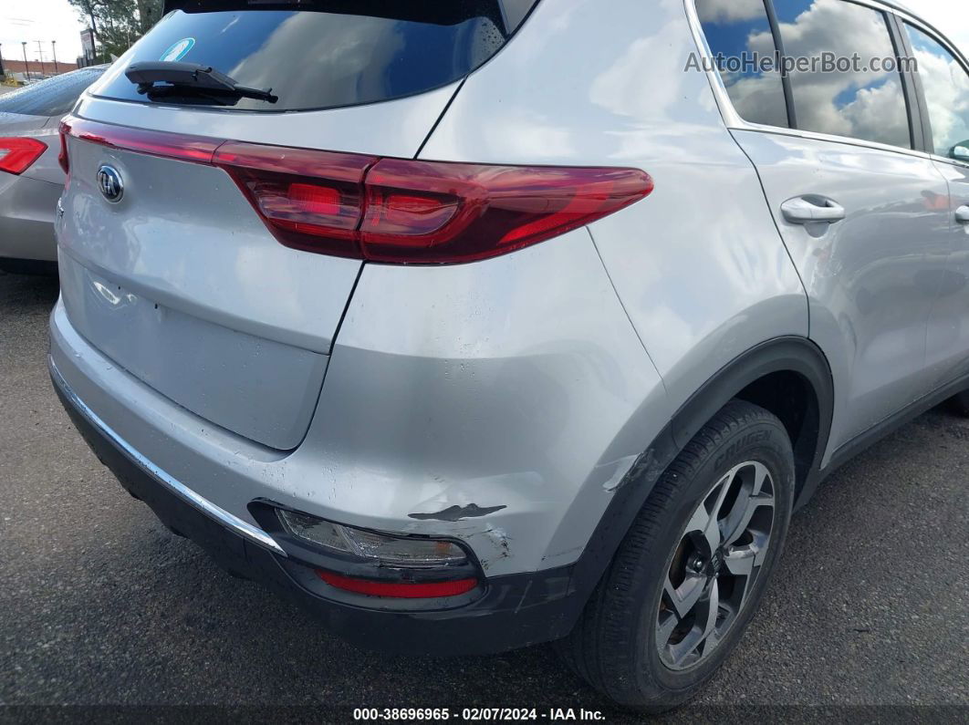 2020 Kia Sportage Lx Silver vin: KNDPM3AC2L7718576