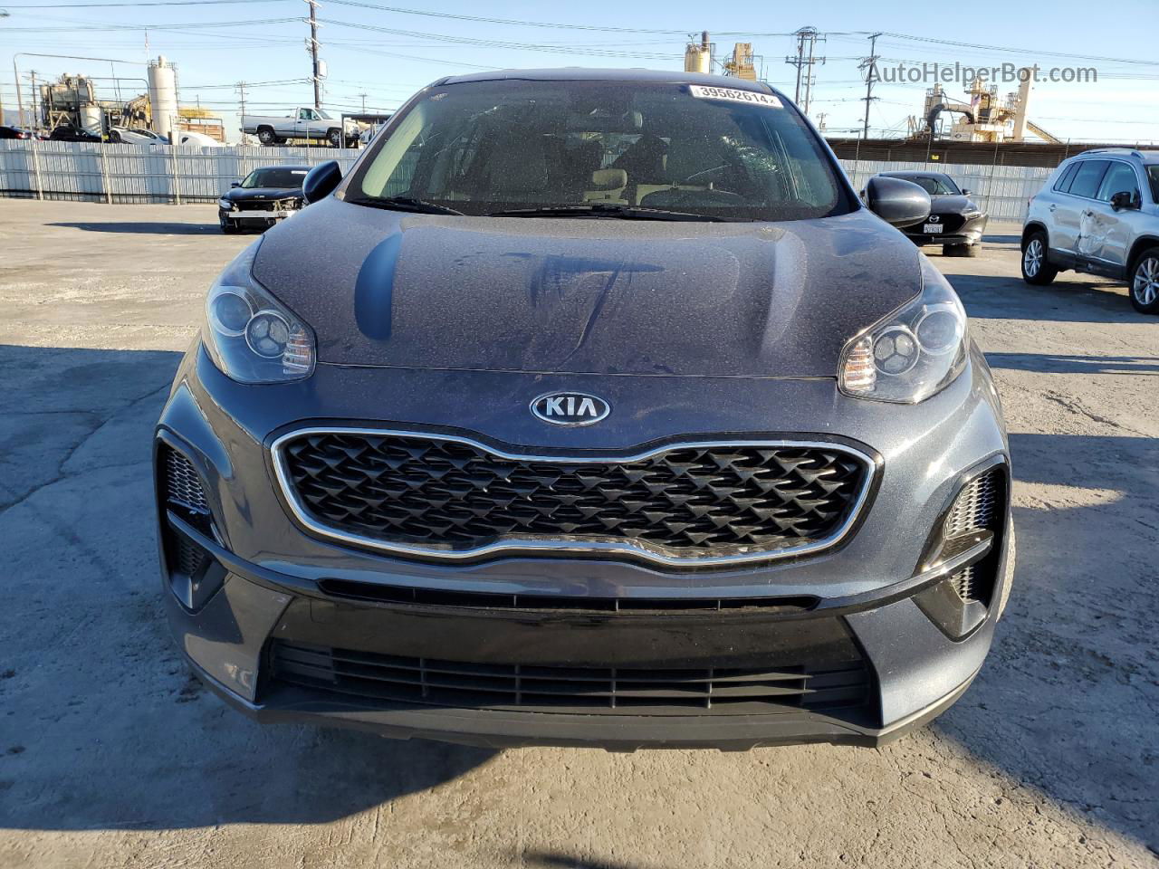 2020 Kia Sportage Lx Gray vin: KNDPM3AC2L7723275