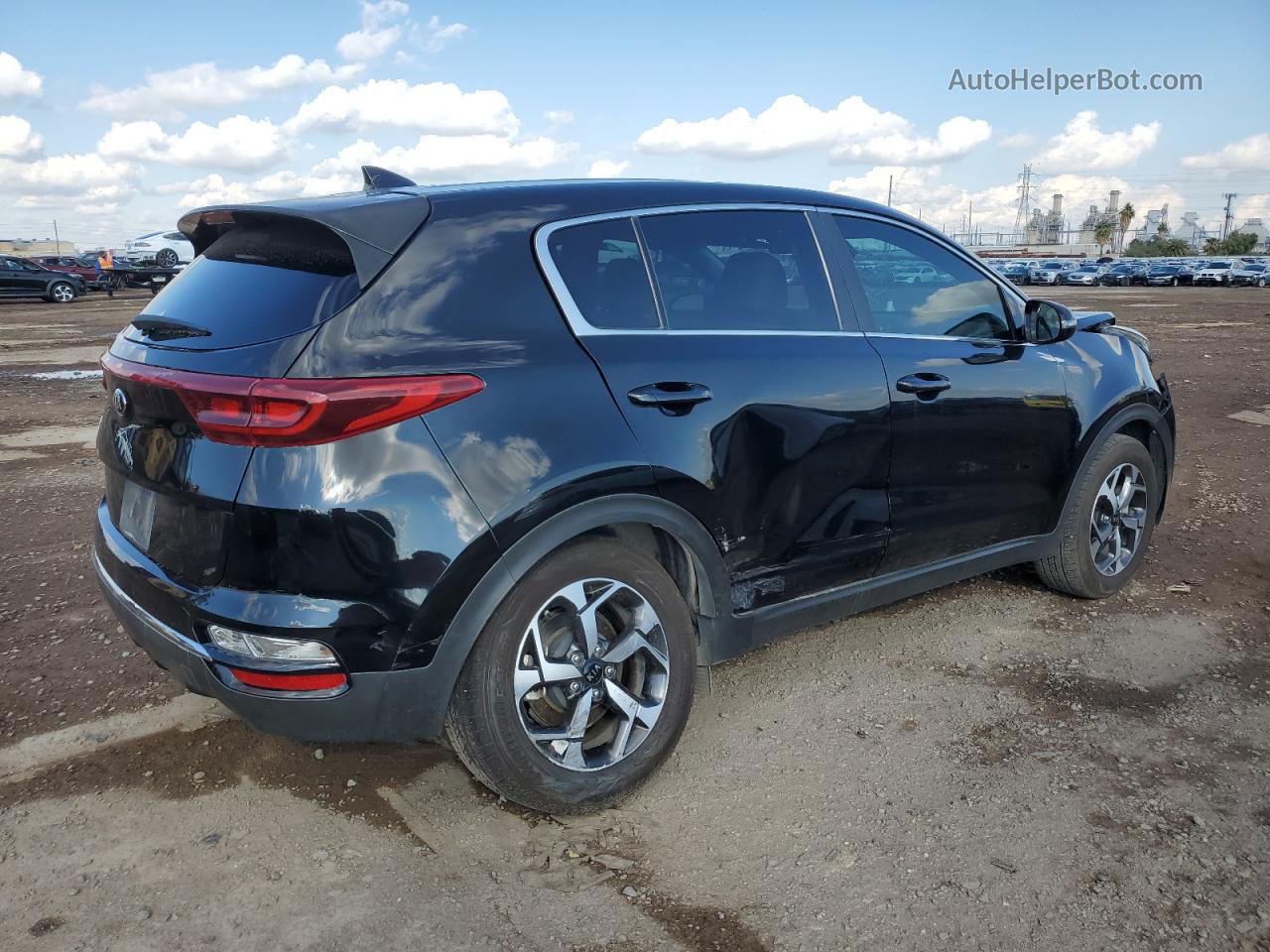 2020 Kia Sportage Lx Black vin: KNDPM3AC2L7782553