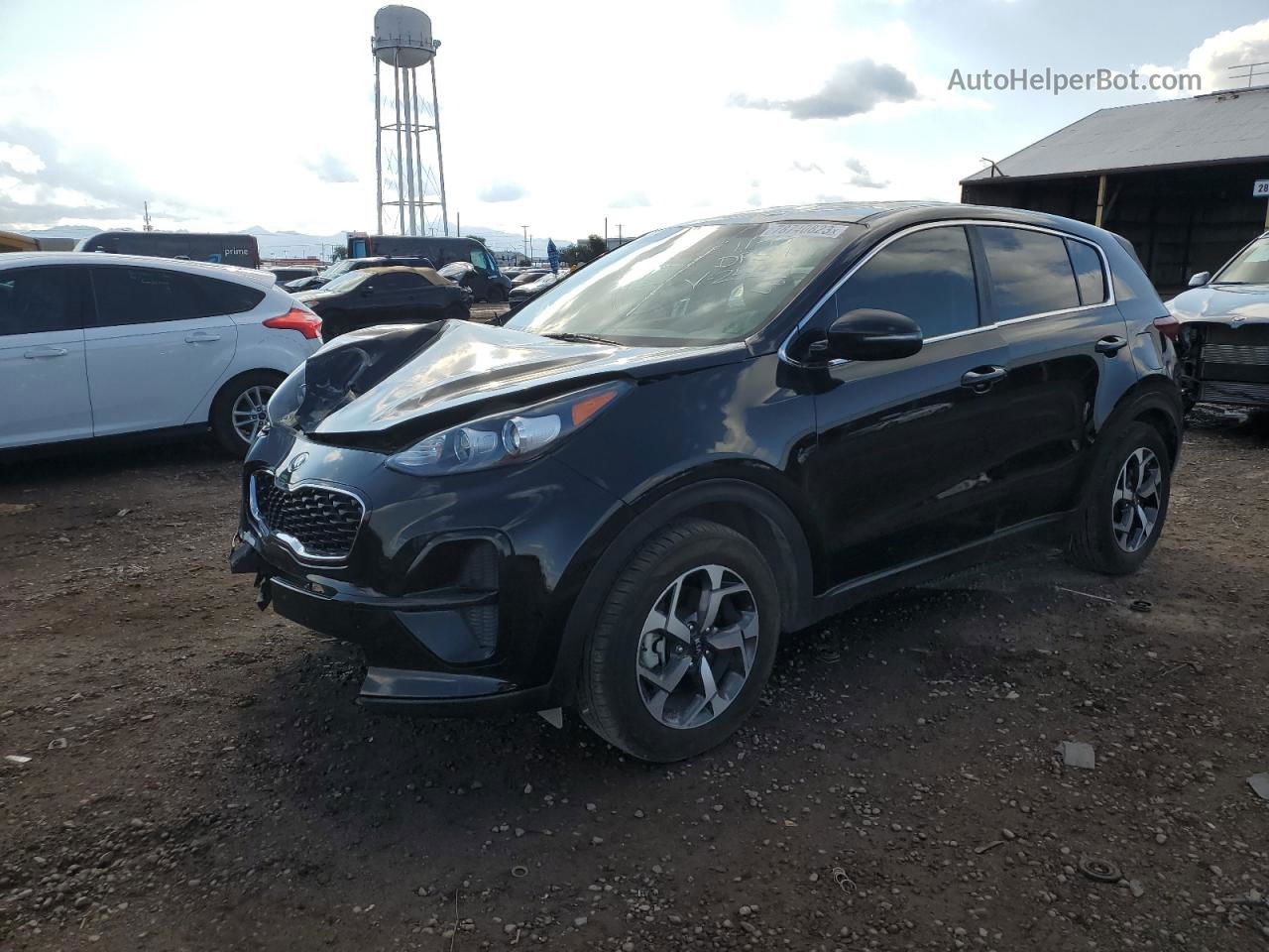 2020 Kia Sportage Lx Black vin: KNDPM3AC2L7782553