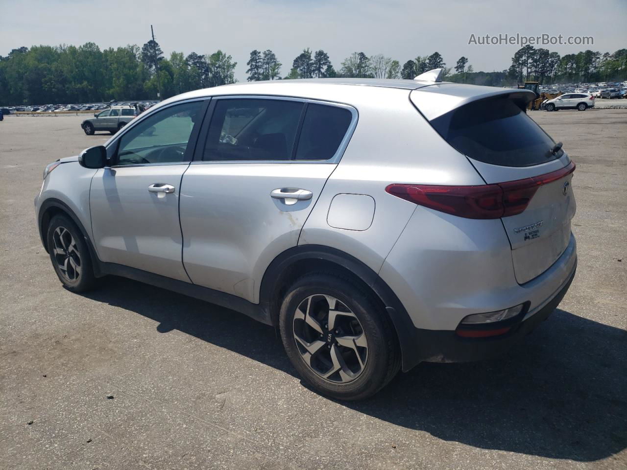 2020 Kia Sportage Lx Серебряный vin: KNDPM3AC2L7792242