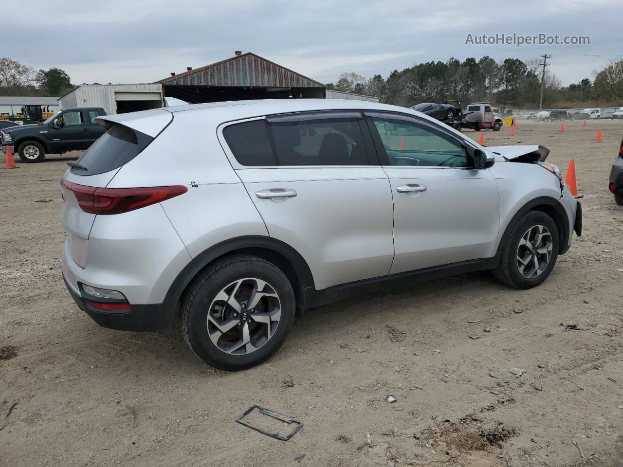 2020 Kia Sportage Lx Серый vin: KNDPM3AC2L7797117