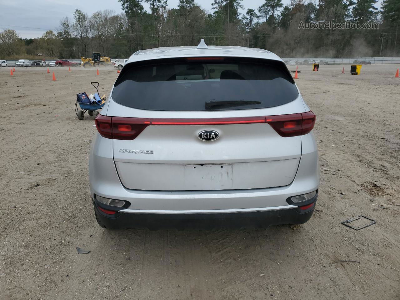 2020 Kia Sportage Lx Gray vin: KNDPM3AC2L7797117