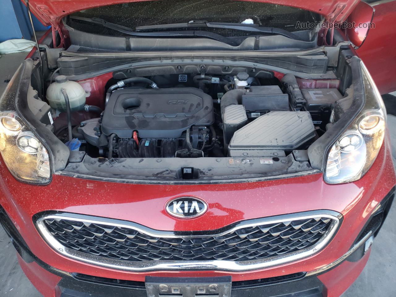 2020 Kia Sportage Lx Red vin: KNDPM3AC2L7831315