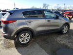 2017 Kia Sportage Lx Gray vin: KNDPM3AC3H7053078