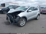 2017 Kia Sportage Lx Серебряный vin: KNDPM3AC3H7078918