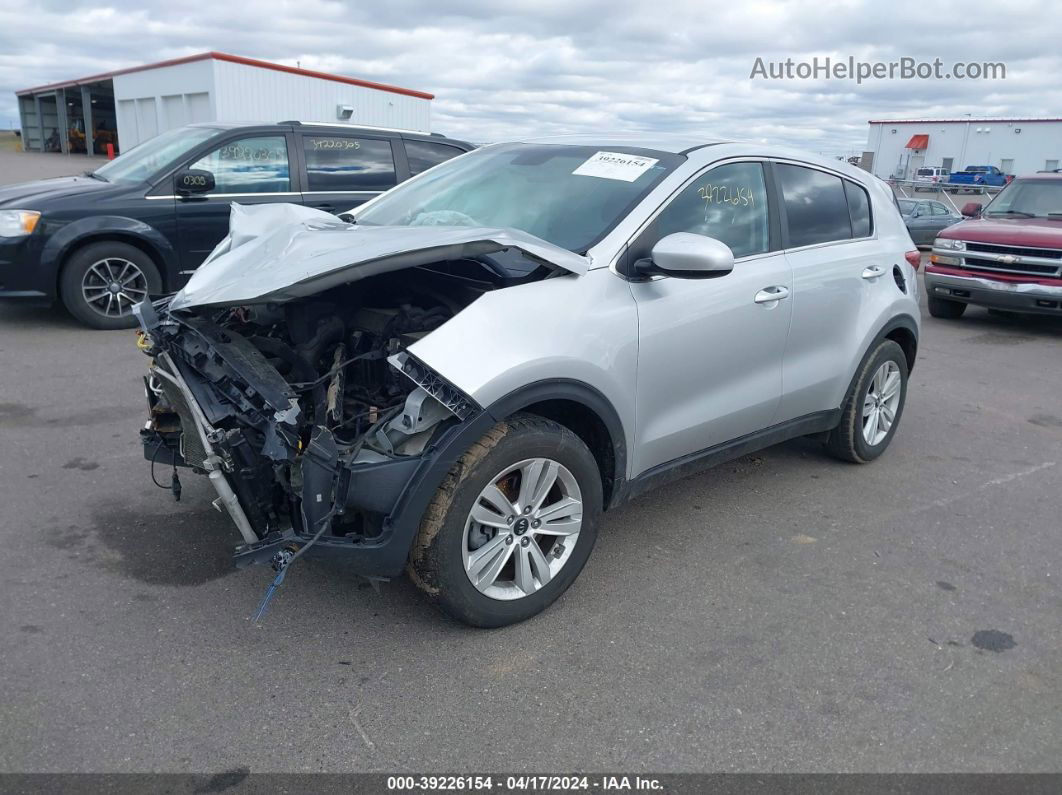 2017 Kia Sportage Lx Silver vin: KNDPM3AC3H7078918