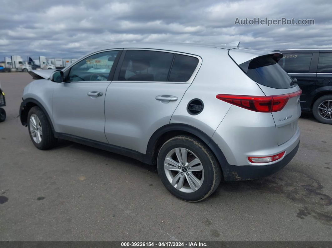 2017 Kia Sportage Lx Серебряный vin: KNDPM3AC3H7078918