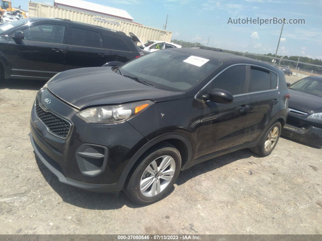 2017 Kia Sportage Lx Black vin: KNDPM3AC3H7102327