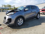 2017 Kia Sportage Lx Gray vin: KNDPM3AC3H7115885